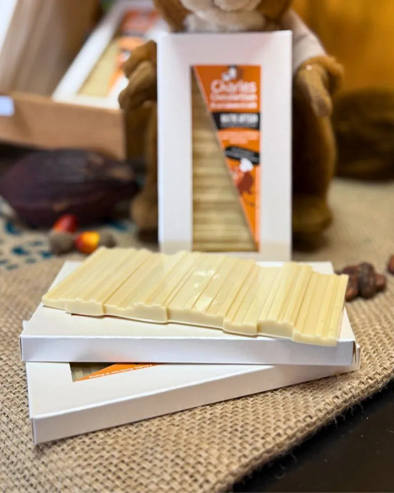 Tablette chocolat blanc