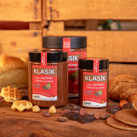 Pâte à tartiner Pâte à tartiner Klasik - chocolat au lait et noisettes sans huile de palme
