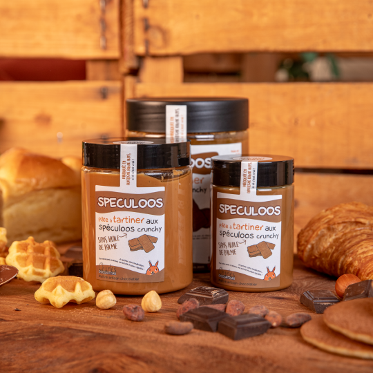 Pâte à tartiner Pâte à tartiner Spéculoos Crunchy - spéculoos croquante sans huile de palme