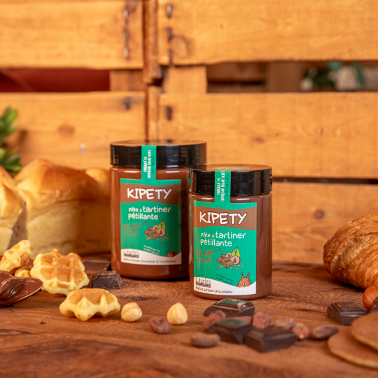Pâte à tartiner Pâte à tartiner Kipety - lait noisette pétillante sans huile de palme
