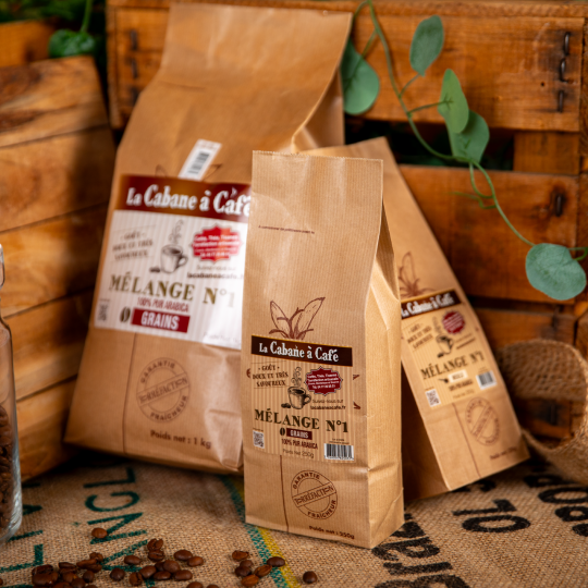 Cafe Melange n°1 - Arabica doux et savoureux 