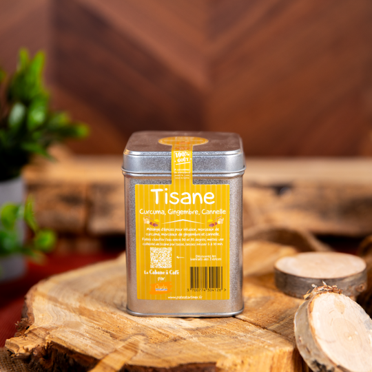 Tisane - Curcuma Gingembre Cannelle