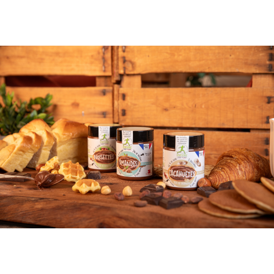 Pâte à tartiner Lot des 3 recettes Sportichoc - faites-vous plaisir sans compromis sans huile de palme
