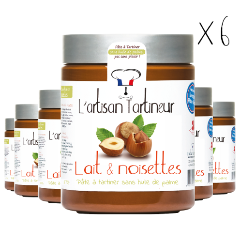 Carton de 6 pots Façon Rocher 550g