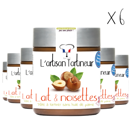 Carton de 6 pots Façon Rocher 550g