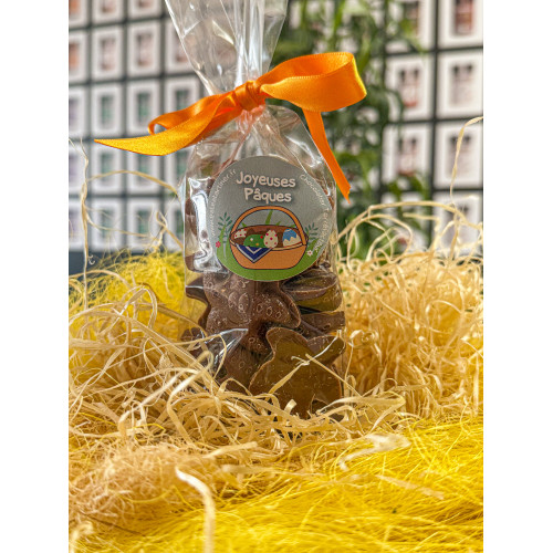 Sachet de friture au chocolat au lait