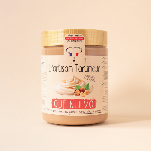 Pâte à tartiner Pâte à tartiner Qué Nuevo - carton 6x570g sans huile de palme