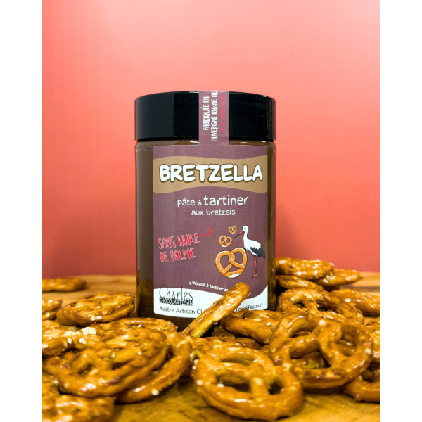 Pâte à tartiner Bretzella - aux éclats de bretzels