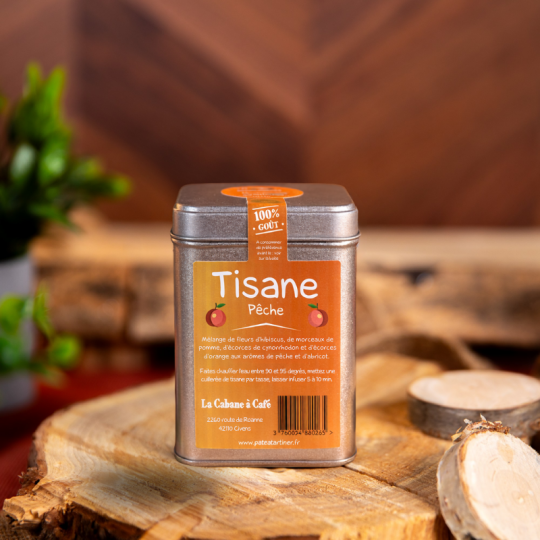 Tisane Pêche - infusion fruitée