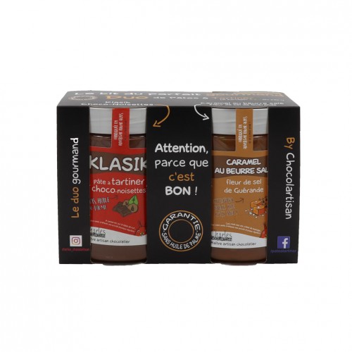 Duo de Klasik et Caramel au beurre salé 570g