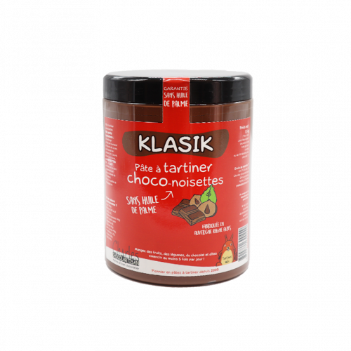 Pâte à tartiner Klasik 1,1 Kg sans huile de palme