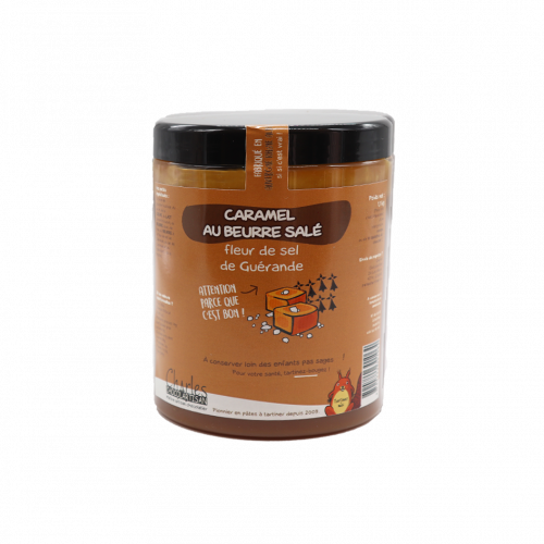 Caramel beurre salé et Fleur de Sel de Guérande 1,1 Kg