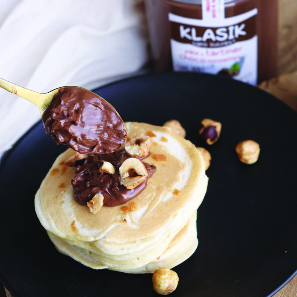 Pâte à tartiner choco-noisette sans sucre 