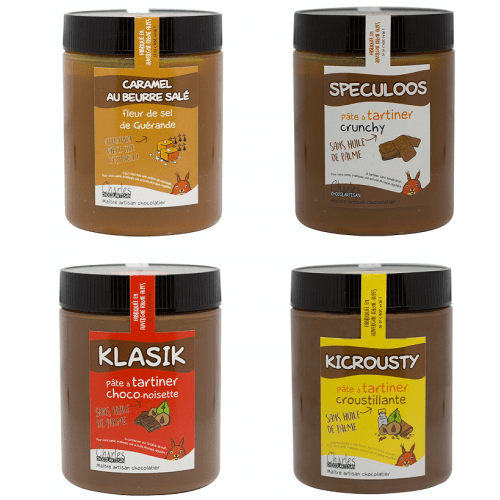 Lot de 4 pots de 570g