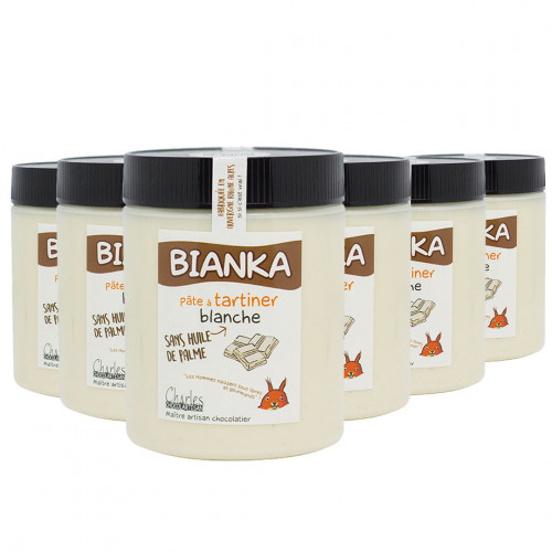 Pack de 6 pots de 570g Bianka