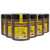Lot de 6 pots pâtes à tartiner chocolat lait noisettes et feuillantine Kicrousty - 6x570 g