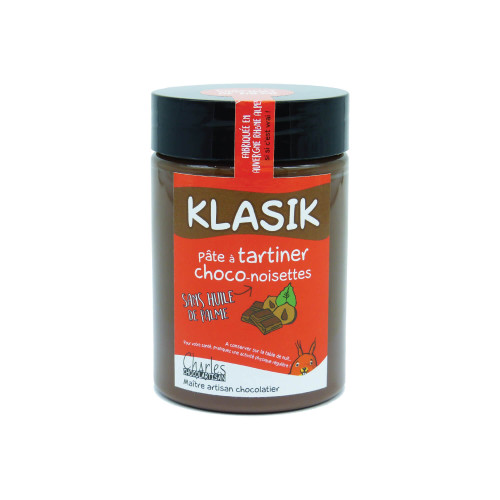 Pâte à tartiner Klasik 280 gr sans huile de palme