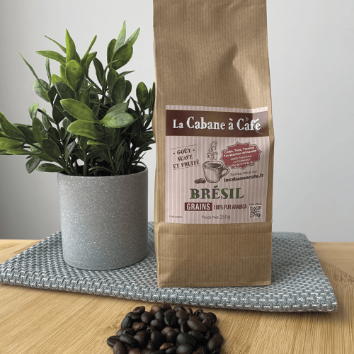 Café Brésil en grains