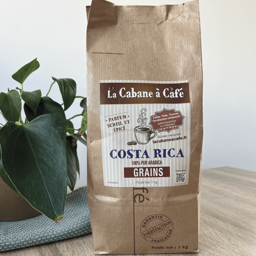Café du Costa Rica en grains - paquet de 1Kg