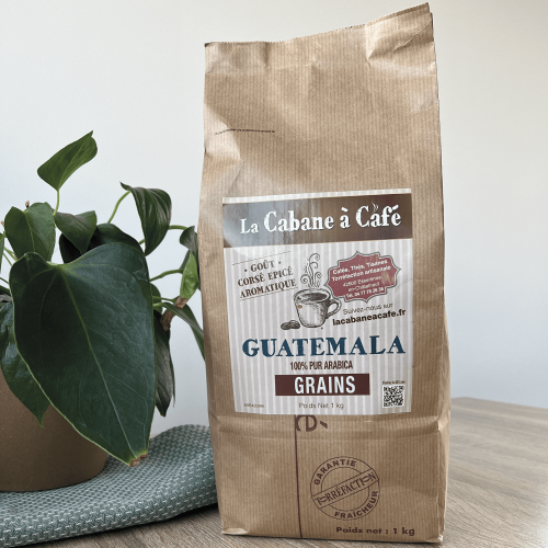 Café de Guatemala en grains - paquet de 1Kg