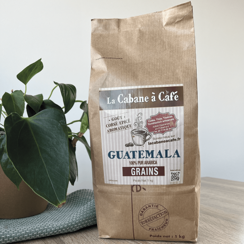 Coffret cadeau café grain moulu Brésil Éthiopie Colombie Guatemala