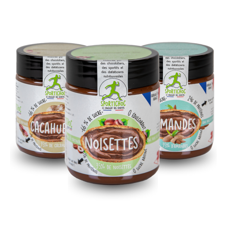 Nos pâtes à tartiner protéinées
