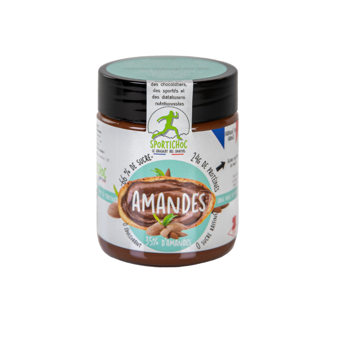 Pâte à tartiner Sportichoc - amandes