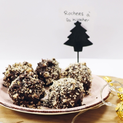 Les Rochers fourrés à la pâte à tartiner !