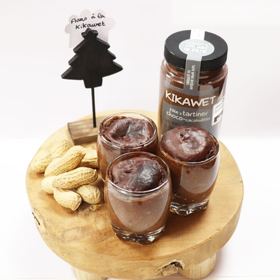 Le flan à la pâte à tartiner Kikawet !
