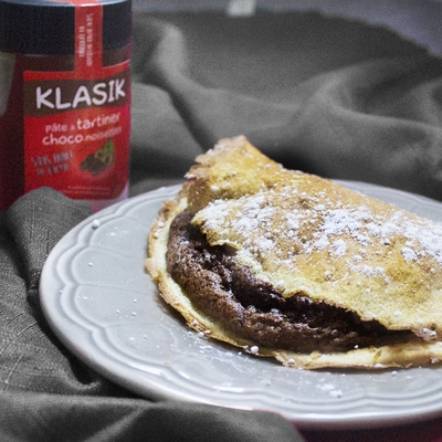 CHANDELEUR : découvre cette recette de crêpes SOUFFLEES à la pâte à tartiner ! 