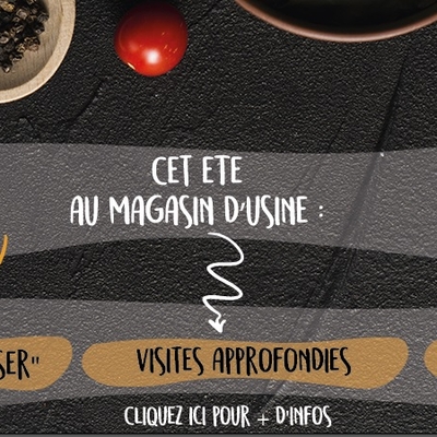 Ateliers gourmands de l'été au magasin d'usine !