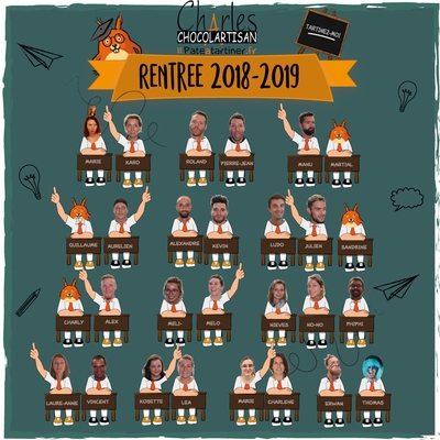 L'équipe Pâte à tartiner fait sa rentrée ! 