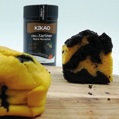 Recette d'Halloween - Marbré potiron pâte à tartiner 